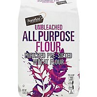 Signature SELECT Flour All Purpose Pre-Sifted Enriched Unbleached - 5 Lb - Image 2