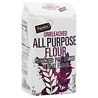 Signature SELECT Flour All Purpose Pre-Sifted Enriched Unbleached - 5 Lb - Image 1