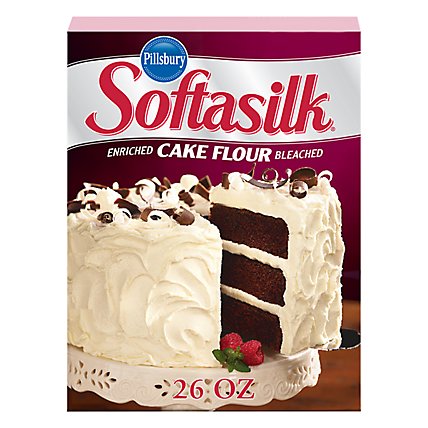 Pillsbury Softasilk Cake Flour Enriched Bleached - 32 Oz - Image 1
