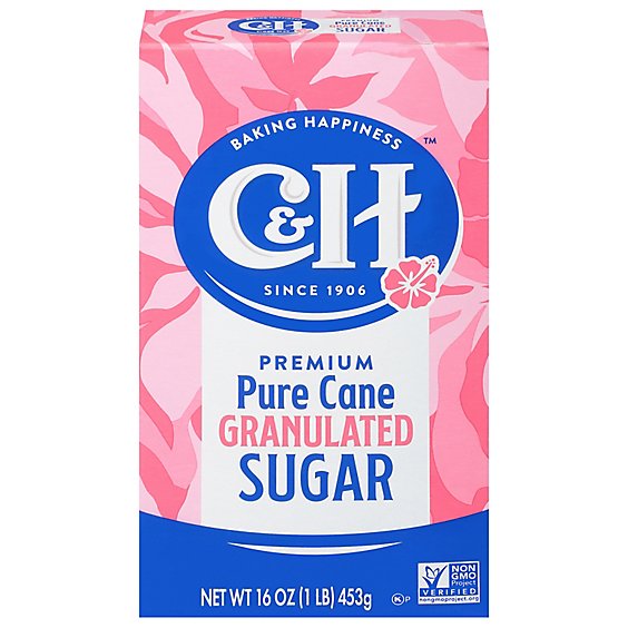 C&H Sugar Granulated - 1 Lb