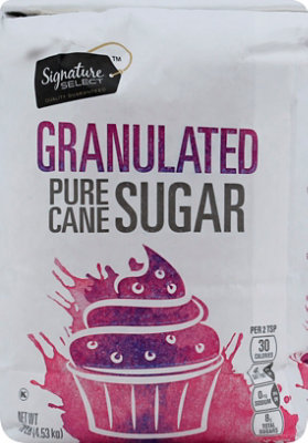 Signature SELECT Granulated Fine Sugar - 10 Lb - Image 4