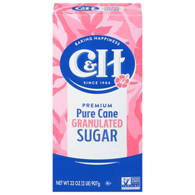 C&H Premium Pure Cane Granulated Sugar - 2 Lb - Image 1