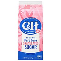 C&H Sugar Granulated Gable Top - 4 Lb - Image 1