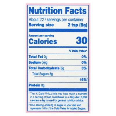 C&H Pure Cane Ultrafine Granulated Baker's Sugar Carton - 4 Lb - Image 6