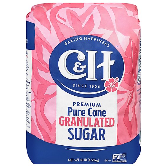 C&H Sugar Granulated - 10 Lb