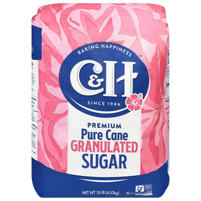 C&H Sugar Granulated - 10 Lb