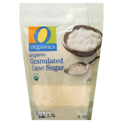 O Organics Organic Sugar Granulated - 32 Oz