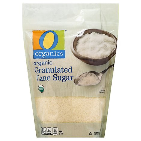 O Organics Organic Sugar Granulated - 32 Oz