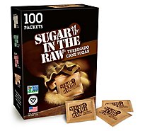 Sugar In The Raw Sugar 100% Natural Turbinado Cane Sugar Packets - 100 Count