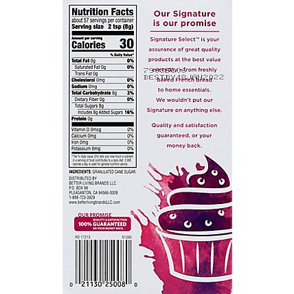 Signature SELECT Sugar Fine Granulated - 16 Oz - Image 6