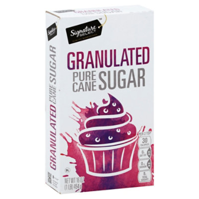 Signature SELECT Sugar Fine Granulated - 16 Oz