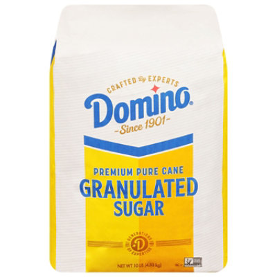 Domino Sugar Pure Cane Granulated - 10 Lb - Image 1