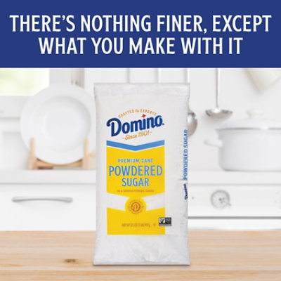 Domino Premium Cane Powdered Sugar Bag - 2 LB - Image 2