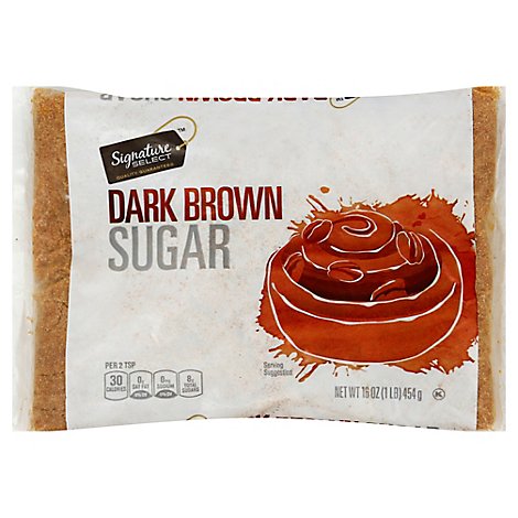 Signature SELECT Sugar Brown Dark - 16 Oz