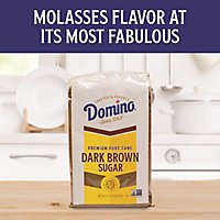 Domino Premium Pure Cane Dark Brown Sugar - 2 LB - Image 2