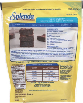 Splenda Sweetener Brown Sugar Blend Pouch - 1 Lb - Image 6