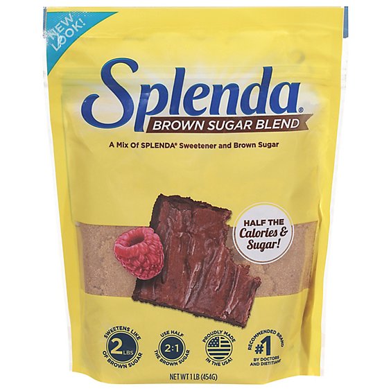 Splenda Sweetener Brown Sugar Blend Pouch - 1 Lb
