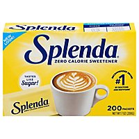 Splenda Sweetener No Calories Taste Like Sugar Packets - 200 Count - Image 3