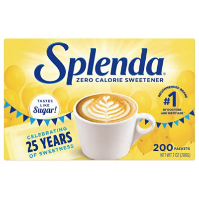 Splenda Sweetener No Calories Taste Like Sugar Packets - 200 Count - Image 3