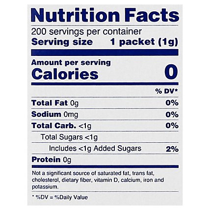 Splenda Sweetener No Calories Taste Like Sugar Packets - 200 Count - Image 4