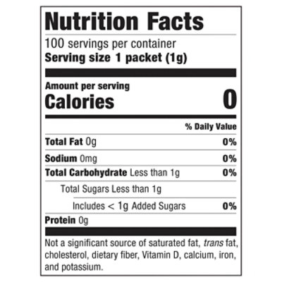 Sweet N Low Sweetener Packets Zero Calorie - 100 Count - Image 4