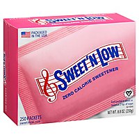 Sweet N Low Sweetener Packets Zero Calorie - 250 Count - Image 1