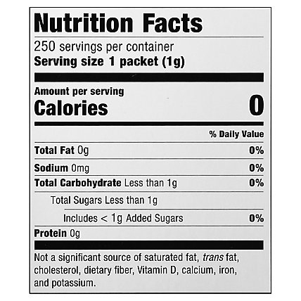 Sweet N Low Sweetener Packets Zero Calorie - 250 Count - Image 4