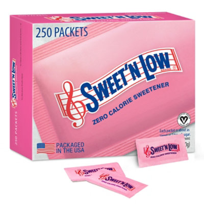 Sweet N Low Sweetener Packets Zero Calorie - 250 Count - Image 3