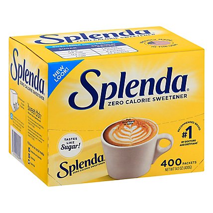 Splenda Sweetener No Calories Taste Like Sugar Packets - 400 Count - Image 1