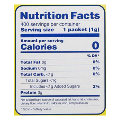 Splenda Sweetener No Calories Taste Like Sugar Packets - 400 Count - Image 4