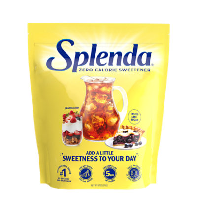 Splenda Sweetener No Calories Taste Like Sugar Granulated - 9.7 Oz