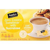 Signature SELECT Sweetener Sucralose Packets - 200 Count - Image 2