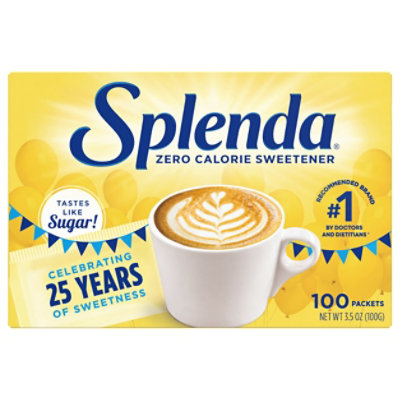 Splenda Sweetener No Calories Taste Like Sugar Packets - 100 Count - Image 3