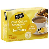 Signature SELECT Sweetener Sucralose Packets - 100 Count - Image 1