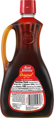 Aunt Jemima Syrup Original - 24 Fl. Oz. - Image 6