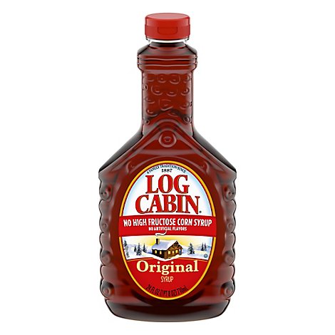 Log Cabin Syrup Original 24 Fl Oz Pavilions Log Cabin Syrup Original 24 Fl Oz Pavilions
