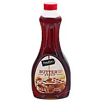 Signature SELECT Syrup Butter Flavored - 24 Fl. Oz. - Image 3