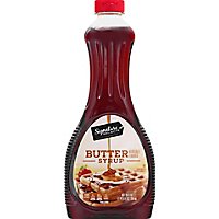 Signature SELECT Syrup Butter Flavored - 24 Fl. Oz. - Image 2