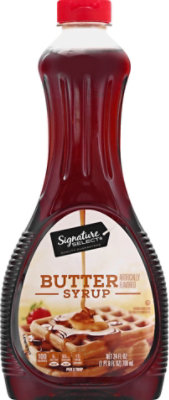 Signature SELECT Butter Flavored Syrup - 24 Fl. Oz. - Image 2