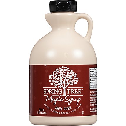 Spring Tree Syrup Pure Maple - 32 Fl. Oz. - Image 2