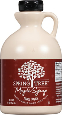 Spring Tree Syrup Pure Maple - 32 Fl. Oz. - Image 2