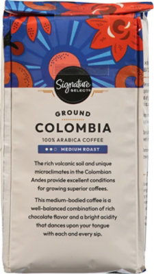 Signature SELECT Coffee Ground Medium Roast Colombia - 11 Oz - Image 6