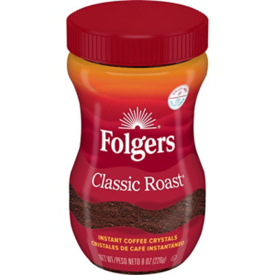 Folgers Coffee Instant Classic Roast - 8 Oz - Image 2