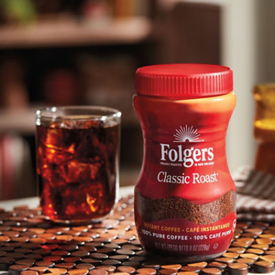 Folgers Coffee Instant Classic Roast - 8 Oz - Image 7