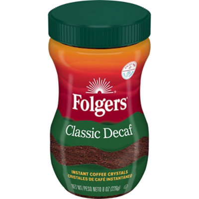 Folgers Coffee Instant Crystals Classic Decaf - 8 Oz - Image 2