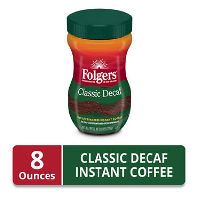 Folgers Coffee Instant Crystals Classic Decaf - 8 Oz - Image 2