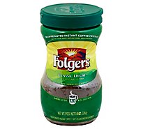 Folgers Coffee Instant Crystals Classic Decaf - 8 Oz