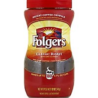 Folgers Coffee Instant Classic Roast - 12 Oz - Image 2