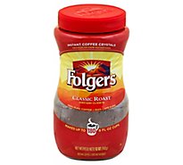 Folgers Coffee Instant Classic Roast - 12 Oz