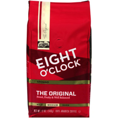 Eight O Clock Coffee Ground Medium Roast The Original - 12 Oz - Image 3